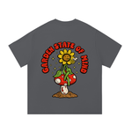 Garden State Flower Smoke Tee- Red