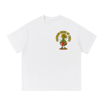 Garden State Flower Smoke Tee- Yellow