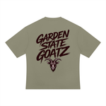 Garden State Goatz Original Logo Tee - Burgundy