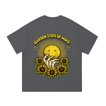 Garden State Flower Face Tee- Yellow