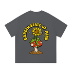 Garden State Flower Smoke Tee- Yellow
