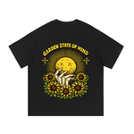 Garden State Flower Face Tee- Yellow