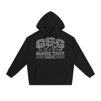 GSG Zebra print hoodie