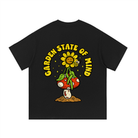 Garden State Flower Smoke Tee- Yellow