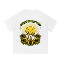 Garden State Flower Face Tee- Green