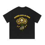 Garden State Flower Hand Tee- Yellow