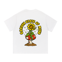Garden State Flower Smoke Tee- Yellow